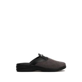 Kifidis SIB177101 12SRY1TERE00001 40-45 Siyah Black Natura Erkek Anatomik Deri Terlik