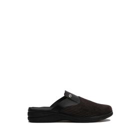 Kifidis SIB177101 12SRY1TERE00001 40-45 Siyah Black Natura Erkek Anatomik Deri Terlik