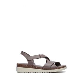 Kifidis YIP783 Vizon Handmade Kadın Deri Sandalet