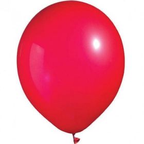 Kikajoy 100 Adet Kırmızı Baskısız Pastel Balon