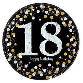 Kikajoy 18 Yaş Temalı Siyah Folyo Balon