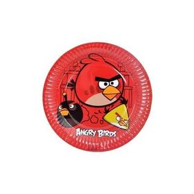 Kikajoy Angry Birds Karton Tabak