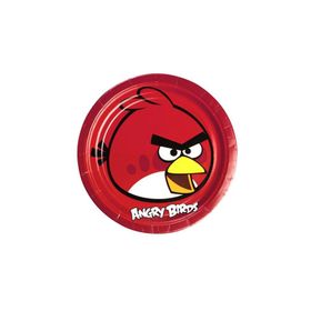 Kikajoy Angry Birds Karton Tabak