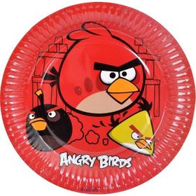 Kikajoy Angry Birds Karton Tabak