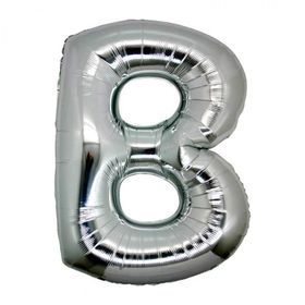 Kikajoy B Harf Gümüş 40 Folyo Balon