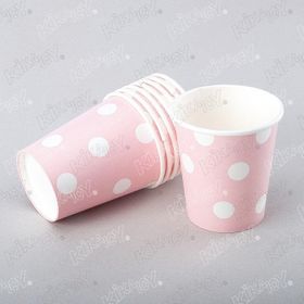 Kikajoy Balonlar 1 Yaş Pembe Karton Bardak