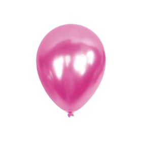 Kikajoy Baskısız Pembe Metalik Balon
