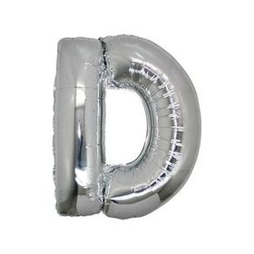 Kikajoy D Harf Gümüş 16 Folyo Balon