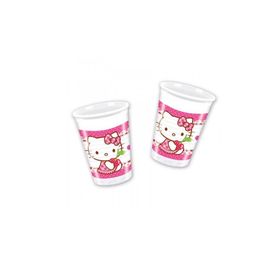 Kikajoy Hello Kitty Hearts Plastik Bardak