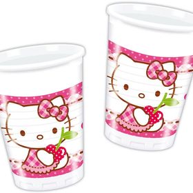 Kikajoy Hello Kitty Hearts Plastik Bardak