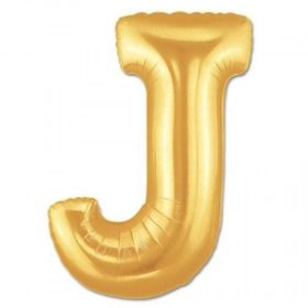 Kikajoy J Harf Altın 40 Folyo Balon
