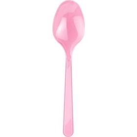 Kikajoy Pembe Plastik Kaşık