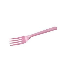 Kikajoy Plastik Pembe Çatal
