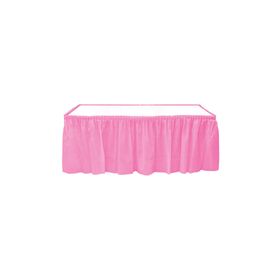 Kikajoy Plastik Pembe Masa Eteği