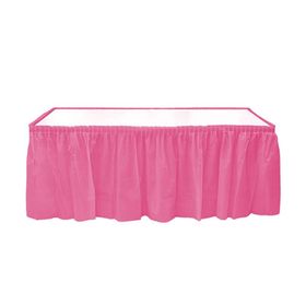 Kikajoy Plastik Pembe Masa Eteği