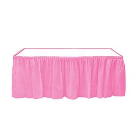 Kikajoy Plastik Pembe Masa Eteği