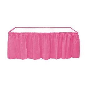 Kikajoy Plastik Pembe Masa Eteği