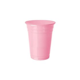Kikajoy Plastik Pembe Meşrubat Bardağı