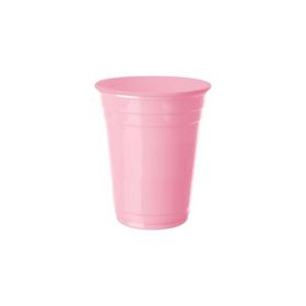 Kikajoy Plastik Pembe Meşrubat Bardağı