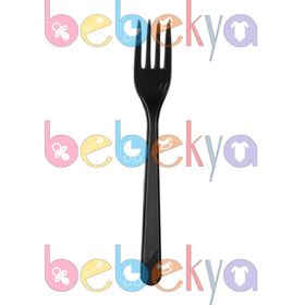 Kikajoy Plastik Siyah Çatal