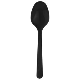 Kikajoy Plastik Siyah Kaşık