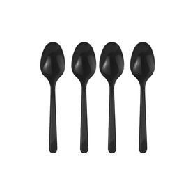 Kikajoy Plastik Siyah Kaşık