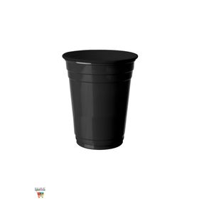 Kikajoy Plastik Siyah Meşrubat Bardağı