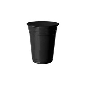 Kikajoy Plastik Siyah Meşrubat Bardağı
