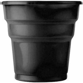 Kikajoy Plastik Siyah Meşrubat Bardağı