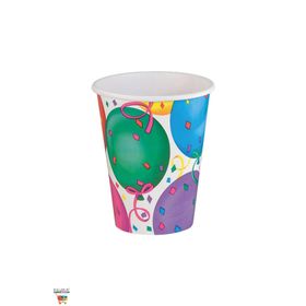 Kikajoy Roll-Up Balonlu Karton Bardak