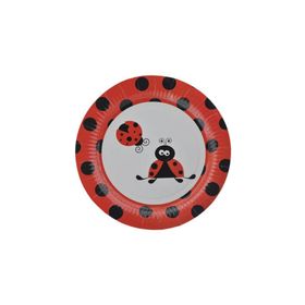 Kikajoy Roll-Up Uğur Böceği Karton Tabak