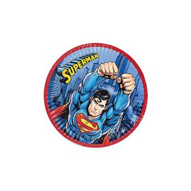 Kikajoy Superman 8'li Karton Tabak