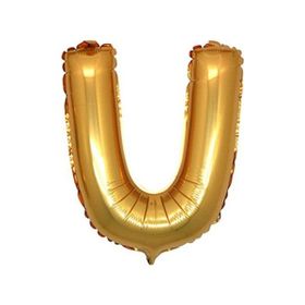 Kikajoy U Harf Altın 40 Folyo Balon