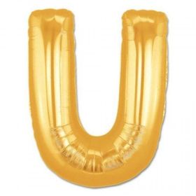 Kikajoy U Harf Altın 40 Folyo Balon