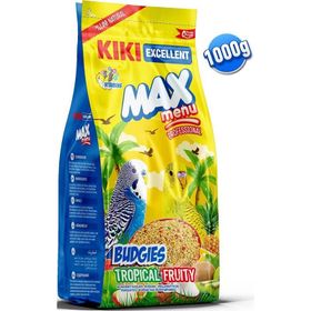 Kiki 1000 gr Excellent Max Menu Meyveli Muhabbet Kuşu Yemi