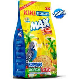 Kiki 1000 gr Excellent Max Menu Meyveli Muhabbet Kuşu Yemi