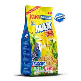 Kiki 1000 gr Excellent Max Menu Meyveli Muhabbet Kuşu Yemi