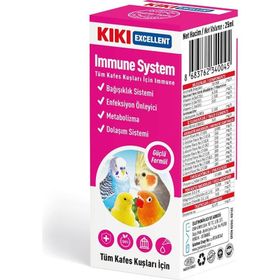Kiki 25 ml Excellent Immune System Kuş Bağışıklık Güçlendirici