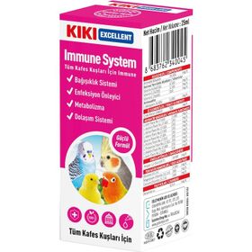 Kiki 25 ml Excellent Immune System Kuş Bağışıklık Güçlendirici
