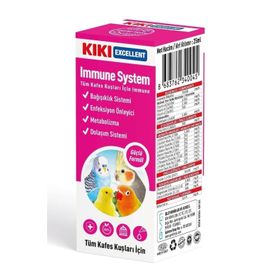 Kiki 25 ml Excellent Immune System Kuş Bağışıklık Güçlendirici