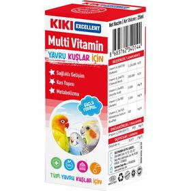 Kiki 25 ml Excellent Kuş Multi Vitamin