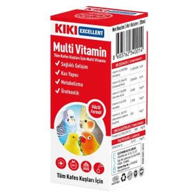 Kiki 25 ml Kuşlar İçin Multi Vitamin Damlası