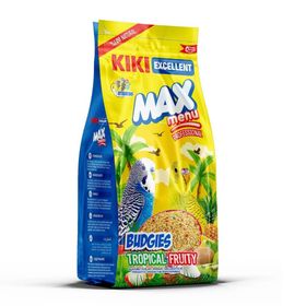 Kiki 500 gr Excellent Max Menü Tropikal Meyveli Muhabbet Kuşu Yemi