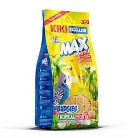 Kiki 500 gr Excellent Max Menü Tropikal Meyveli Muhabbet Kuşu Yemi