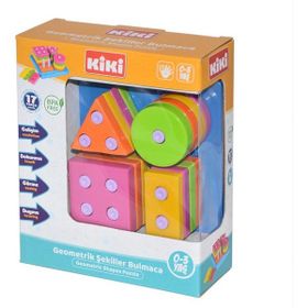Kiki AE-1410 0-3 Yaş Geometrik Şekil Bulmaca