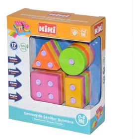 Kiki AE-1410 0-3 Yaş Geometrik Şekil Bulmaca