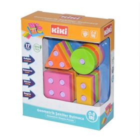 Kiki AE-1410 0-3 Yaş Geometrik Şekil Bulmaca