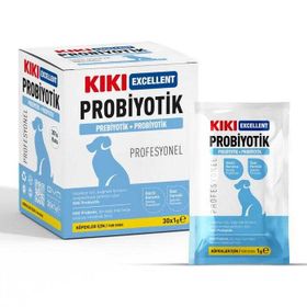 Kiki Excellent 30x1 gr Şase Köpek Probiyotik Prebiyotik