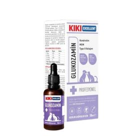 Kiki Excellent Glukozamin 50 ml Eklem Kemik Güçlendirici Kediler ve Köpekler İçin Şurup