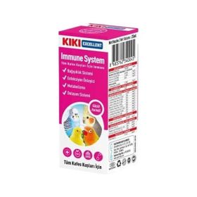 Kiki Excellent İmmune System Kuşlar İçin Bağışıklık Güçlendirici 25 ml Sıvı Damla